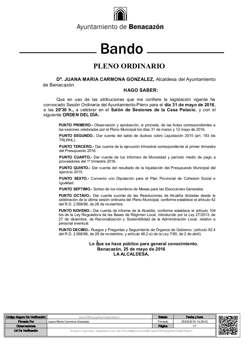 Alcaldía_Bando Pleno 31.05.16