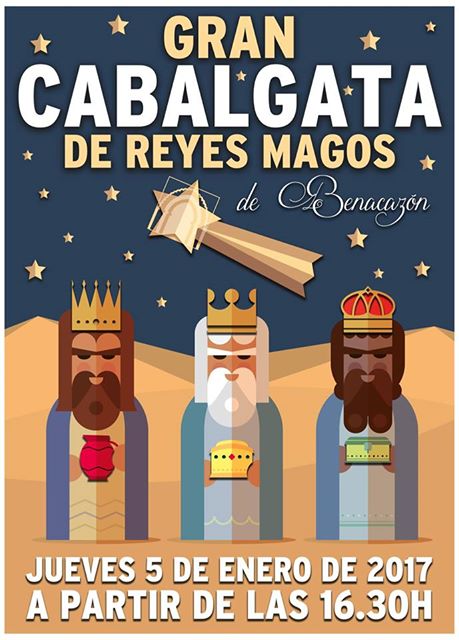 Cultura_Cartel Cabalgata Reyes Magos 2017