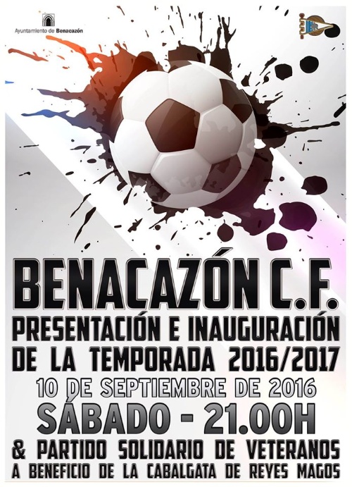 Deportes_Benacazón C.F. temporada 2016-17 a beneficio Cabalgata