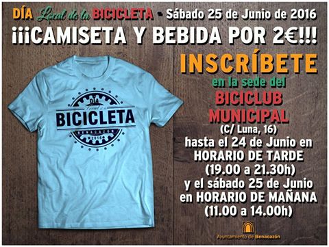Deportes_Día Bici camiseta-bebida