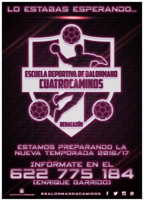 Deportes_Escuela Balonmano 2016-17