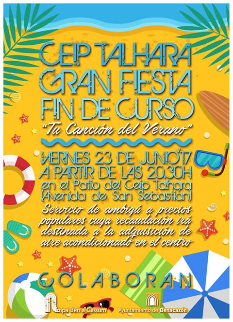 Educación_Fiesta Fin Curso Talhara 2017