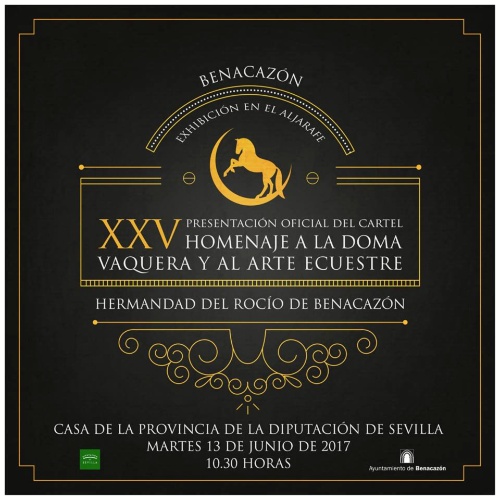 Hdad. Rocío_Presentación cartel Exhibición Ecuestre 2017