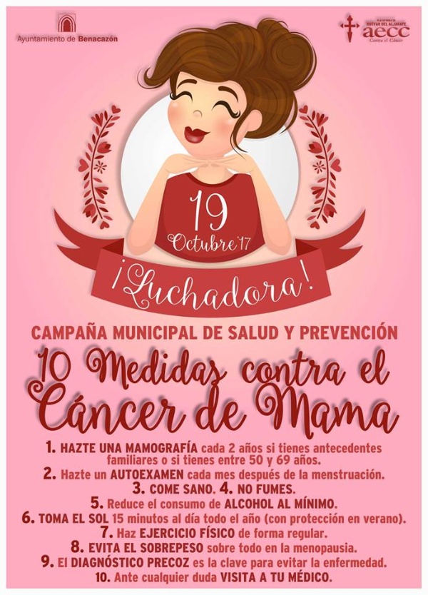 Salud_Campaña Cáncer mama, cartel