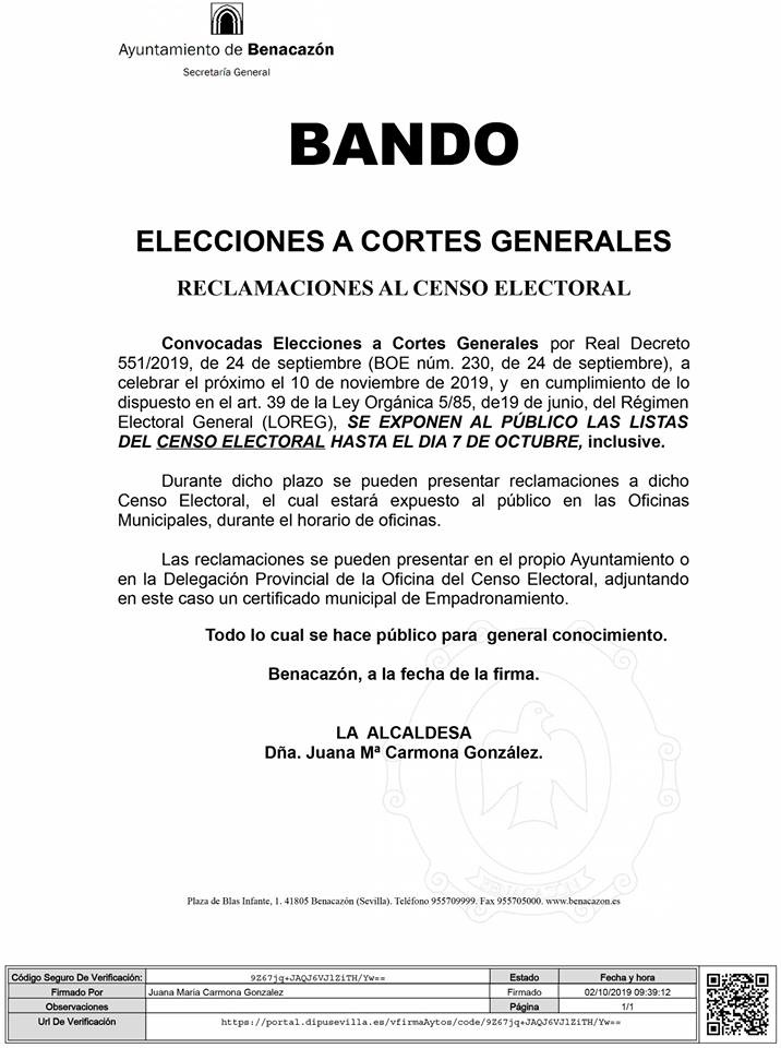 BANDO_Censo Elecciones Grales.