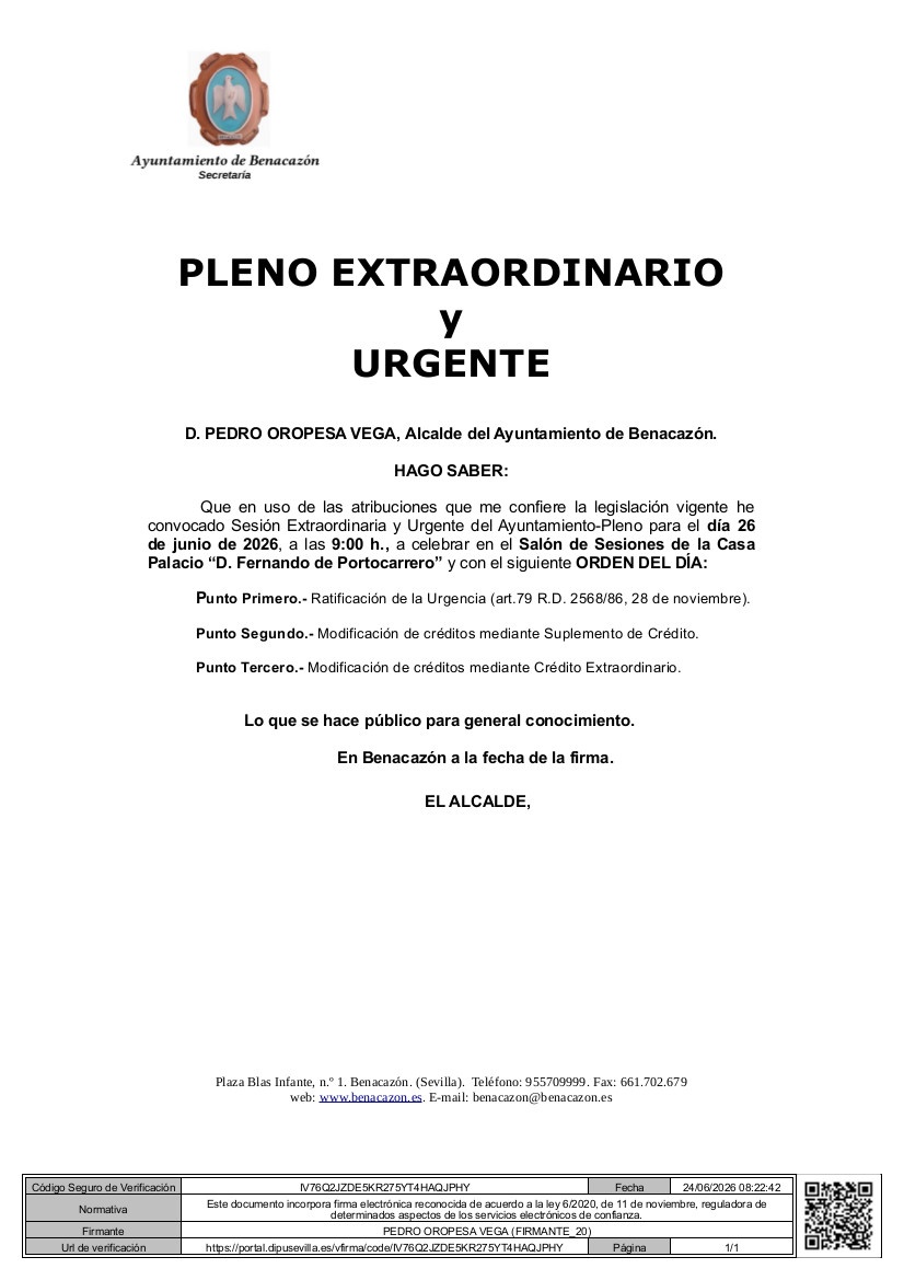 Bando_Pleno Extr. y Urgente 26.06.2026