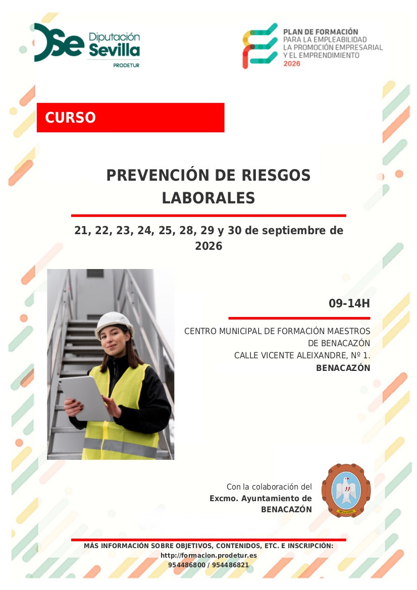 CARTEL Curso Prevenc. Riesgos Laborales