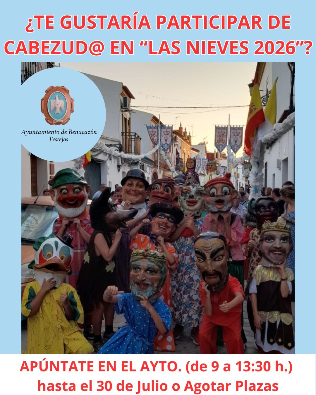 Cabezudos 2026