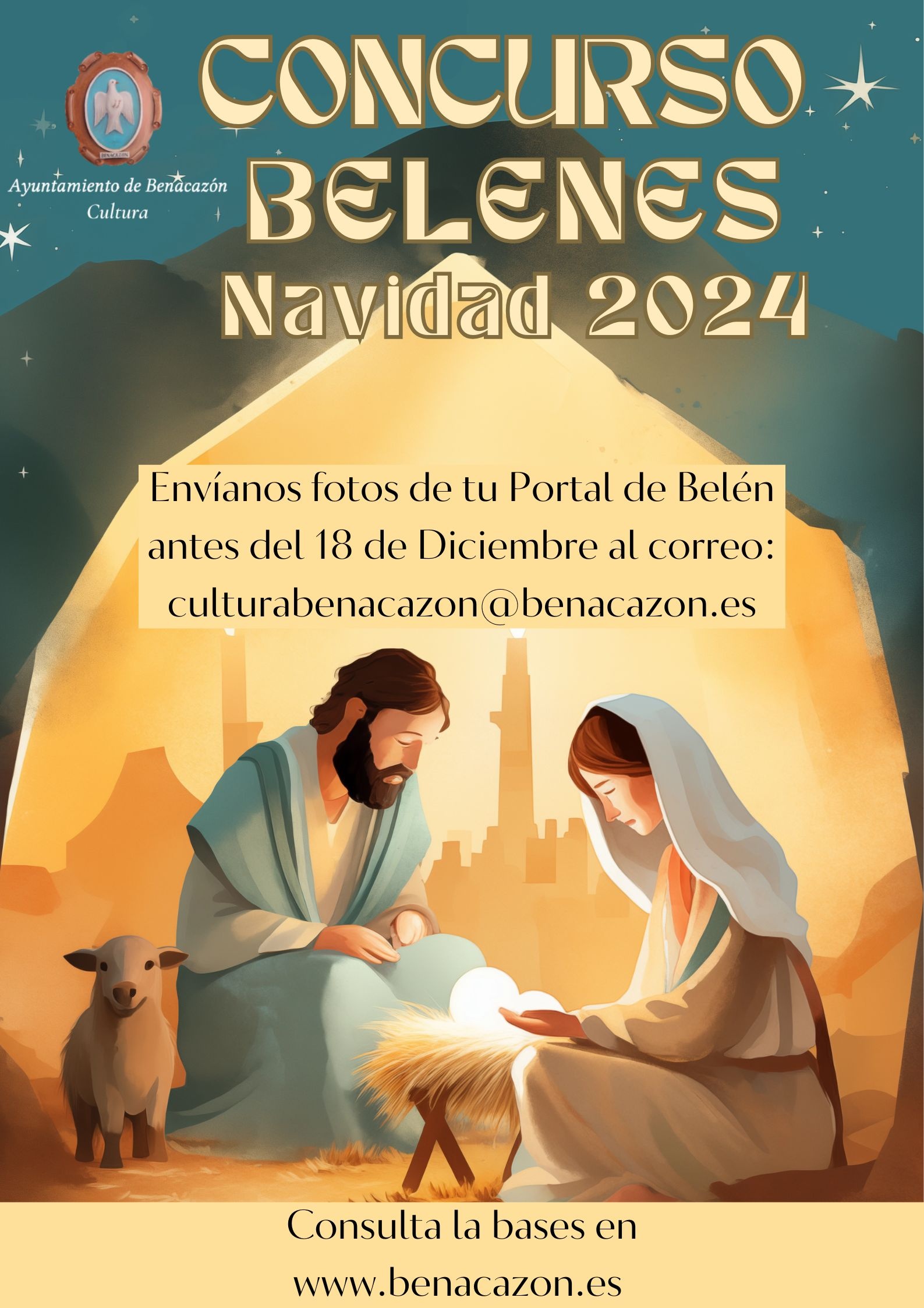 Cartel Concurso Belenes 2024