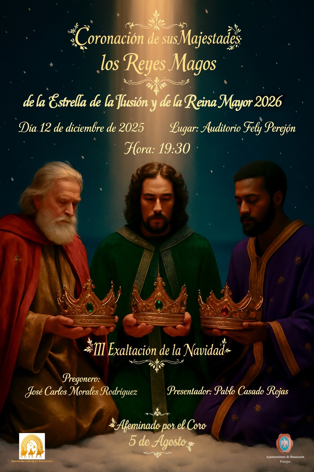 Cartel Coronación Reyes Magos