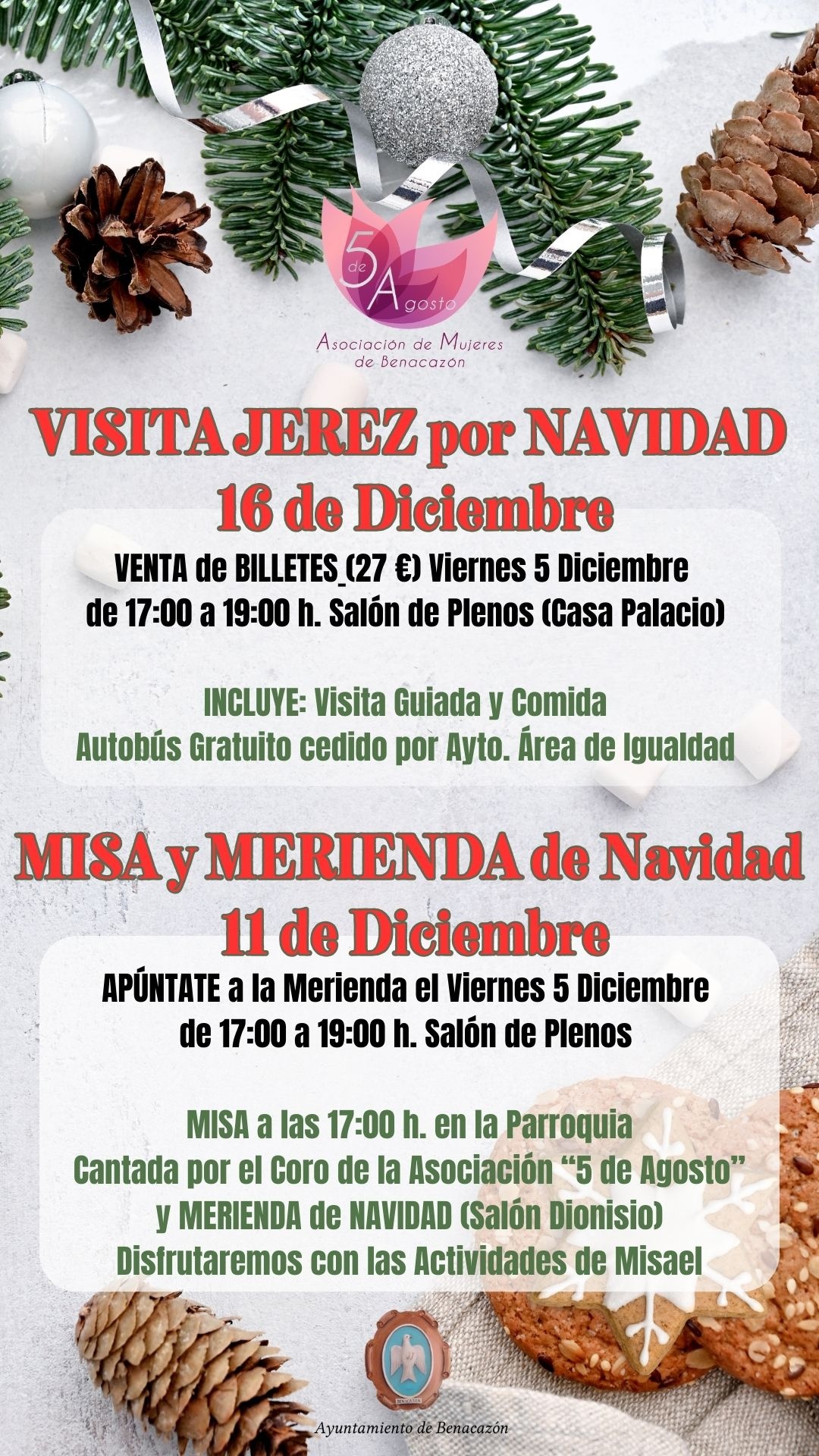 Cartel Jerez y Merienda