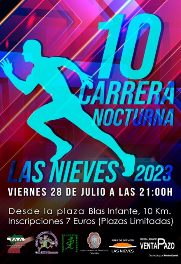 Cartel Nocturna Las Nieves 2023