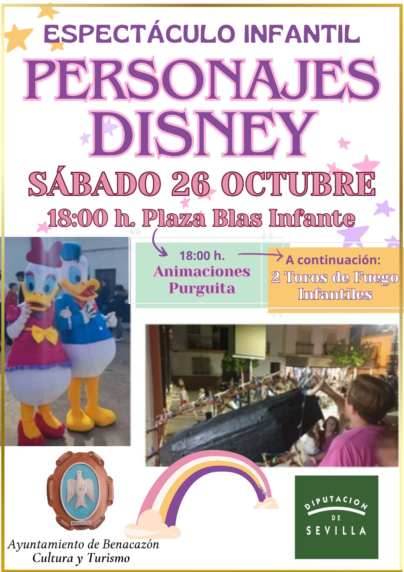 Cartel OK Disney, 26oct