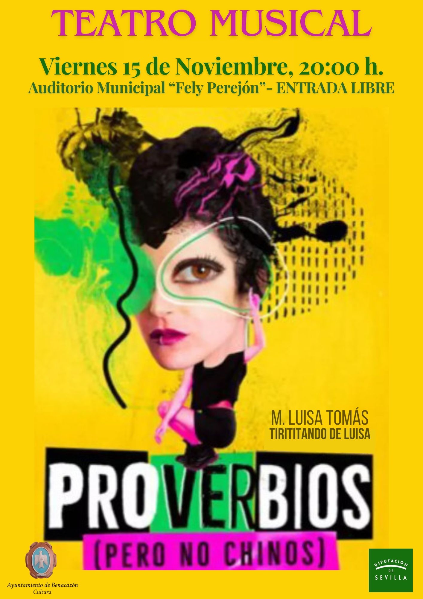 Cartel Teatro PROVERBIOS 15.11