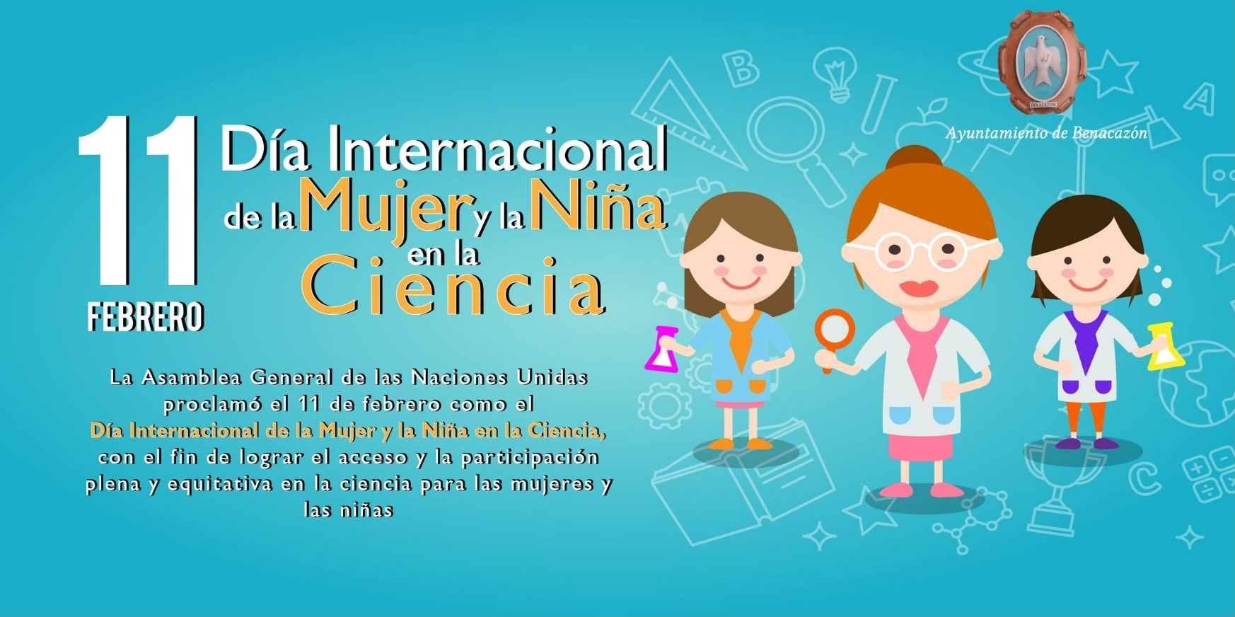 Cartel_Día Internacional Mujer y Niña Ciencia