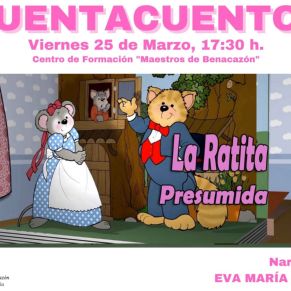Cuentacuentos La ratita presumida-25 marzo