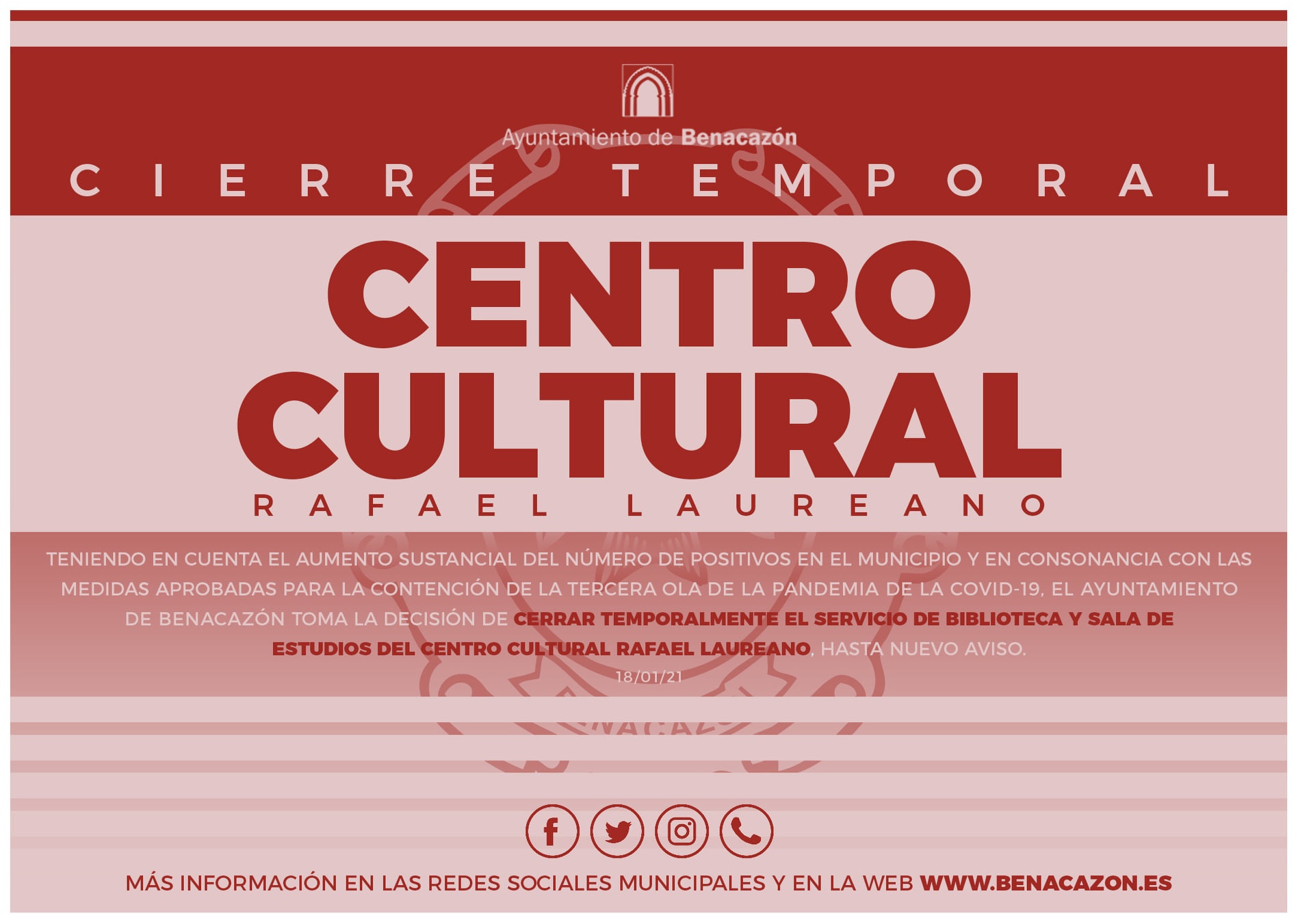 Cultura_Cierre Centro Cultural