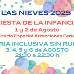 Fiesta Infancia y Feria Inclusiva-Nieves 2025