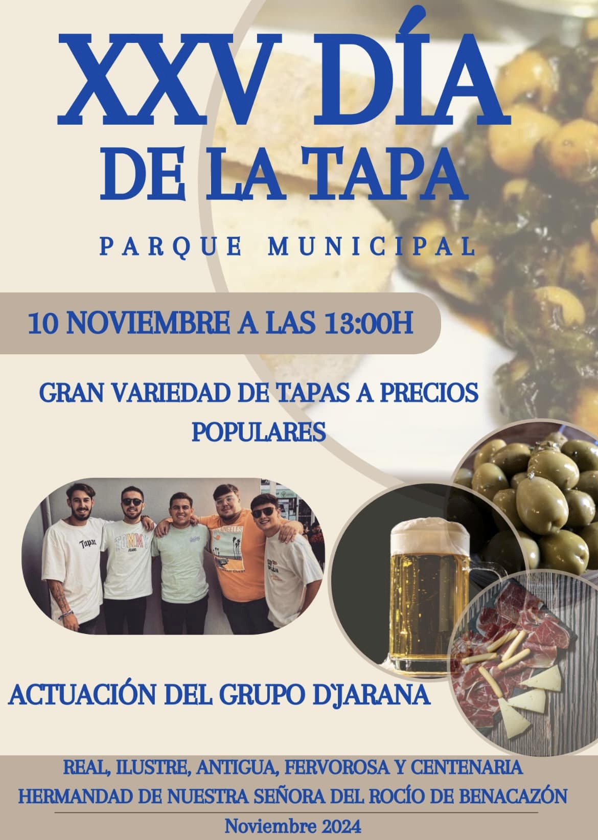 Hdad. Rocío-Día Tapa