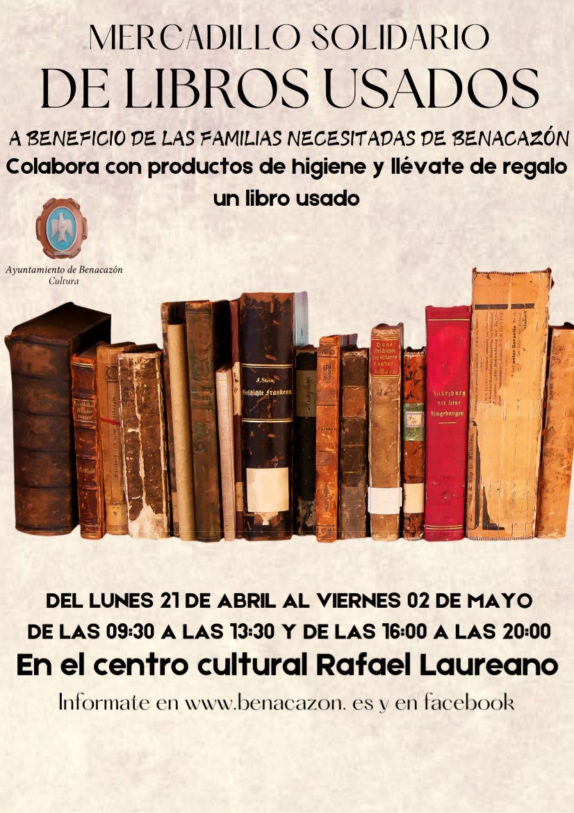 Mercadillo Solidario Libros usados