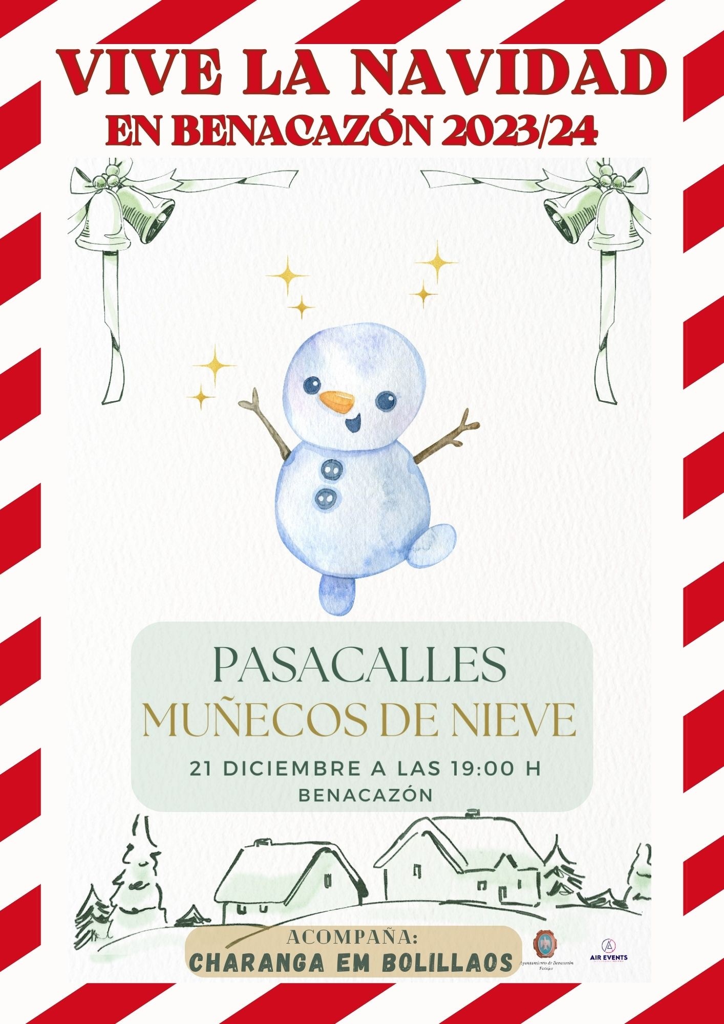 Pasacalles MUÑECOS DE NIEVE-21dic23