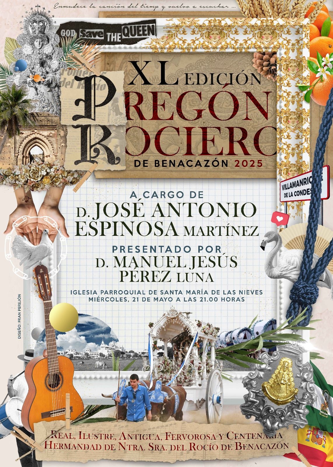 Pregón Rocío 2025, 21 mayo