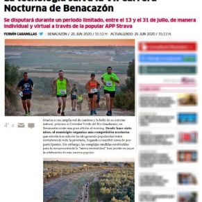 Prensa_Carrera Nocturna Benacazón