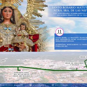 Rosario Aurora Virgen Nieves 11.12.2022