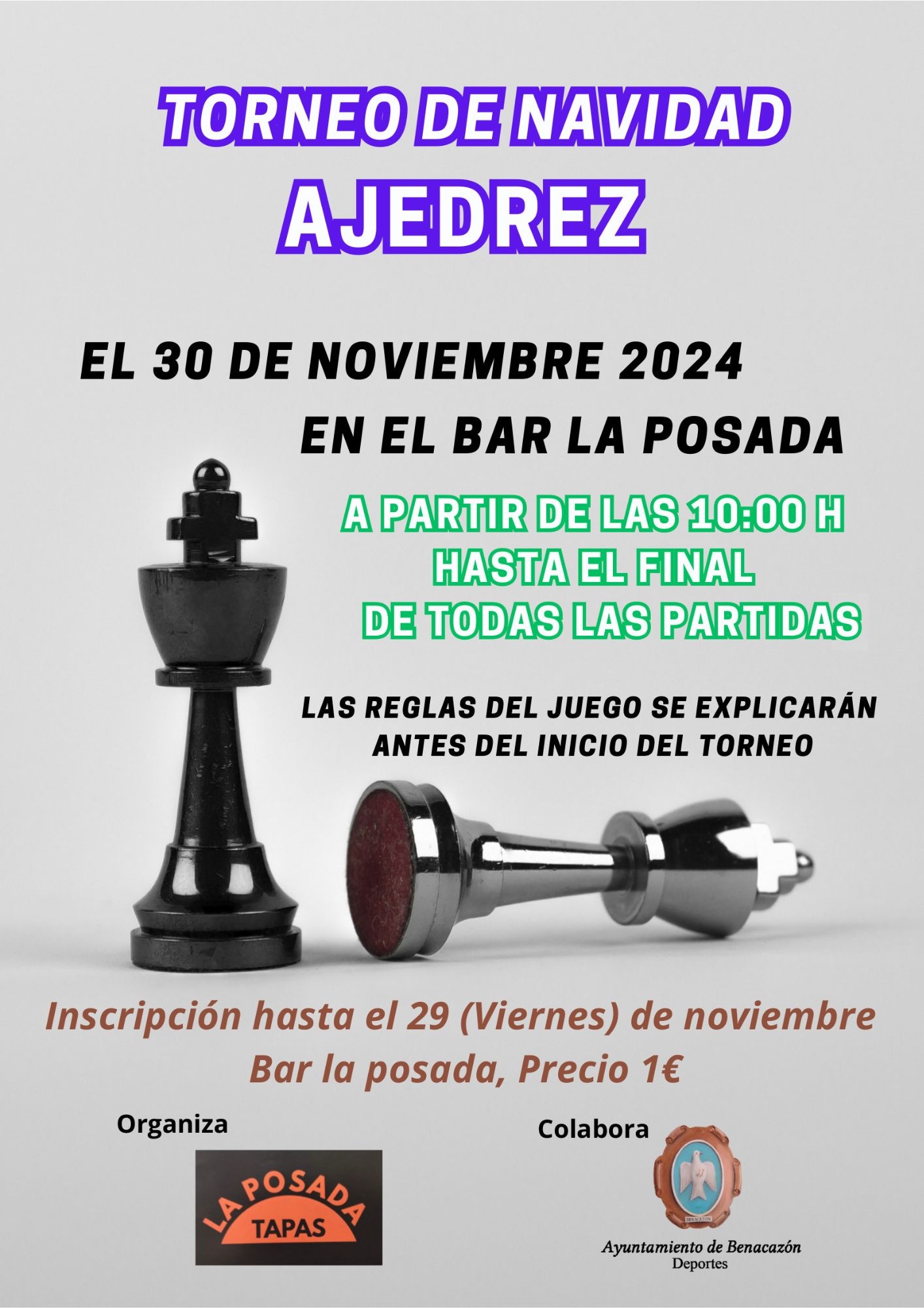 Torneo Navidad Ajedrez 30.11