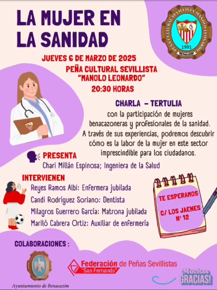 charla Peña Sevillista